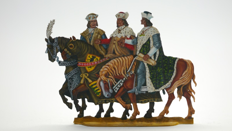 Friedrich der Sanftmütige (1428-1464) in Gruppe mit FZV12 und FZV13