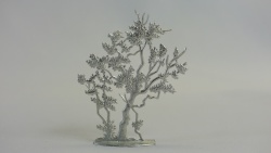 Holunderbaum, beidseitig graviert, GH=80mm