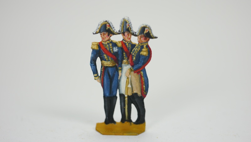 Del Prado Zinnsoldat Junge Garde 1810 Offizier Füsilier c 