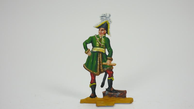 1812 Kapitän Spanische Fuß-Artillerie Del Prado Zinnsoldat d 