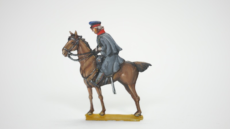 General Ludwig York von Watenburg zu Pferd, beidseitig graviert