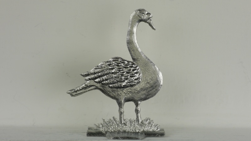 Schwan, stehend (männlich), HxB ca. 36x27mm