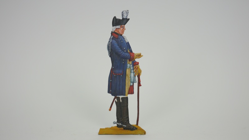 Flügeladjudant der Kavallerie bzw. Infanterie, einseitig graviert, 54mm