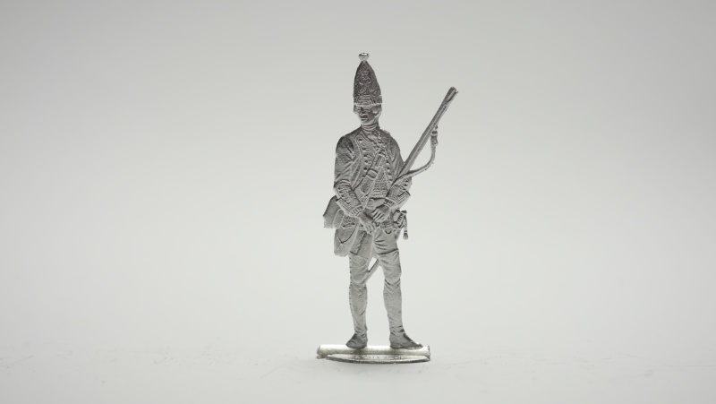 English Grenadier 12.Regiment of foot, einseitig graviert, 54mm