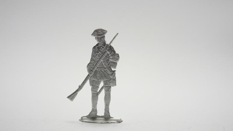 French Füsilier du Roy, einseitig graviert, 54mm