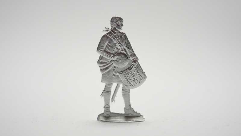 Drummer Kelth Highlander 1760, einseitig graviert, 54mm