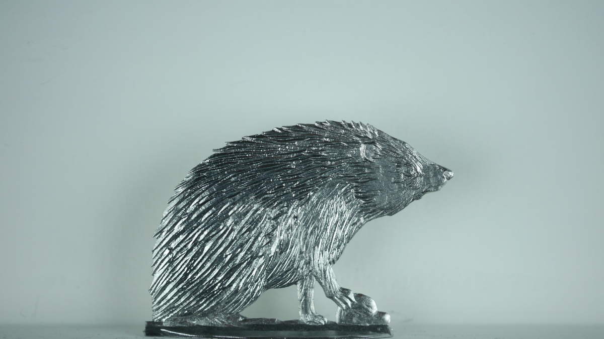 Igel, sitzend, Höhe ca. 40mm