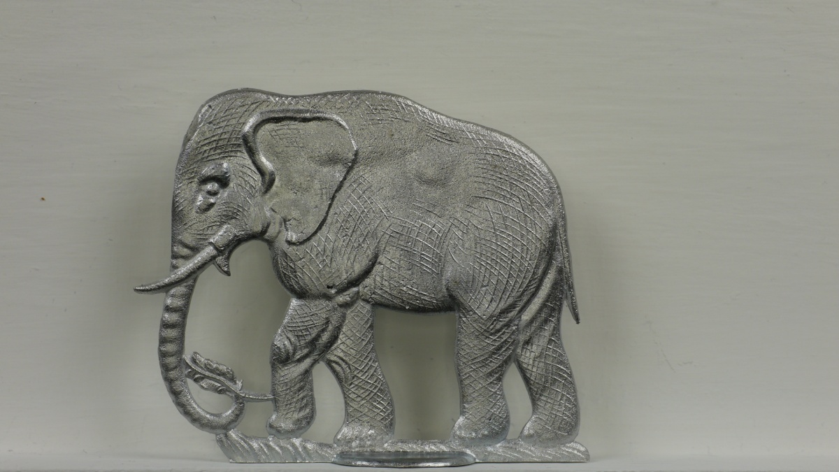 Elefant, Höhe ca. 55mm, Messingform