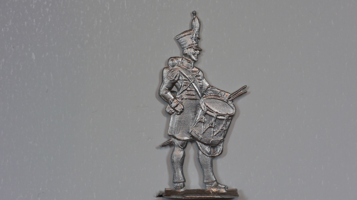 Tambour, Braunschweig 1809, Infanterie (Schwarze Schar)