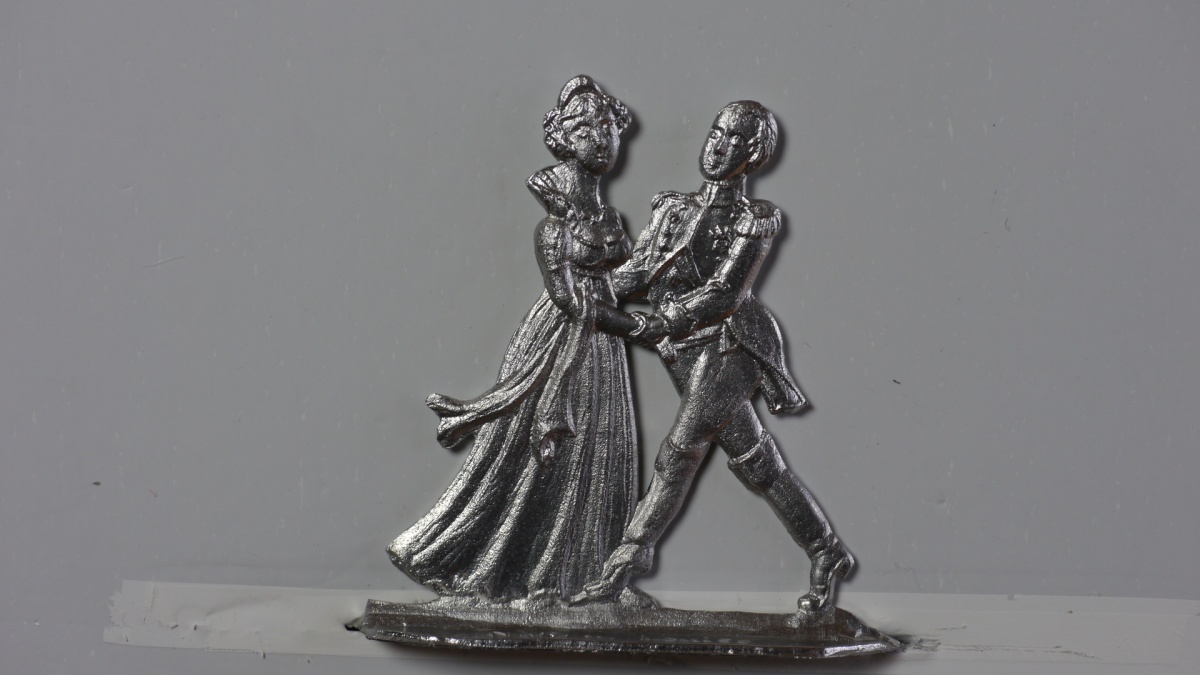 Napoleon und Marie-Louise, tanzend (Gruppe)