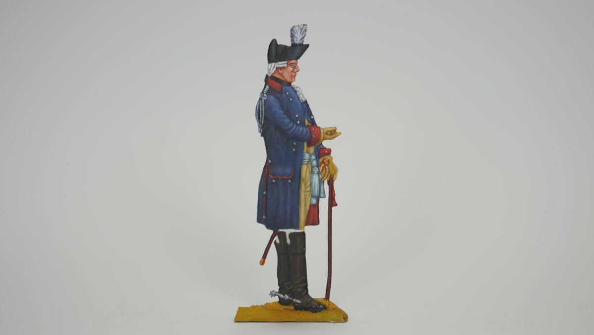 Flügeladjudant der Kavallerie bzw. Infanterie, einseitig graviert, 54mm