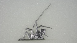 Russische Artillerie, Angriff abwehrend, Mann