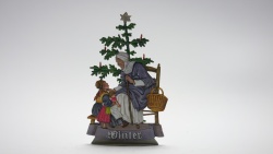 Winter, beidseitig graviert, ca. 120mm