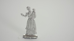 Mutter mit Kind, beidseitig graviert