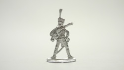 Husaren-General, stehend, beidseitig graviert